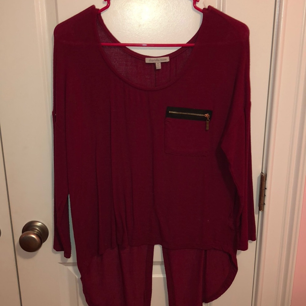 High-low top